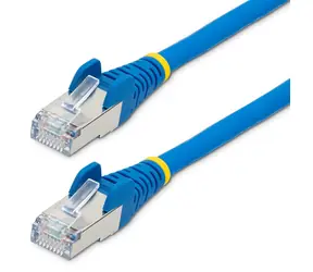 StarTech CAT6A LSZH modrá / Síťový kabel / 1,5 m / RJ-45 / 10GbE / PoE