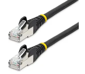 StarTech CAT6a černá / Síťový kabel / 2 m / RJ-45 / LSZH / 10GbE / PoE