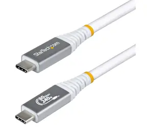 StarTech USB4 kabel USB-C bílá / Kabel / 80 Gbps / 8K120Hz / DP2.1 / 240W / 1,5 m