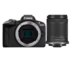 Canon EOS R50 + RF-S 18-150mm F3.5-6.3 IS STM černá / Fotoaparát / Bezzrcadlovka / APS-C 24,2 Mpx / 4K video