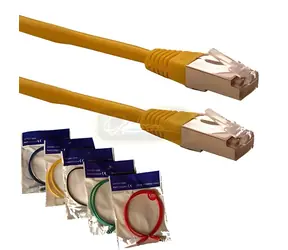 Optix FTP patch kabel Cat5e žlutý / Patch kabel / 1 m