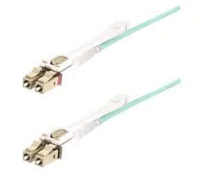 StarTech LC/LC OM4 / Optický kabel / Multimode duplex / 8 m / modrá
