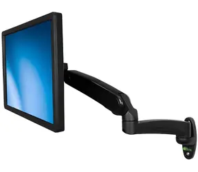 StarTech Nástěnné rameno pro TV a monitor černá / Rameno pro monitor / 12-30" / nosnost 9 kg / rotace 360°
