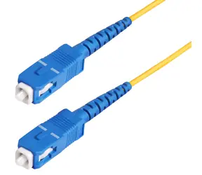 StarTech SC/SC OS2 30 m žlutá / Optický kabel / Simplex / Singlemode / UPC / LSZH