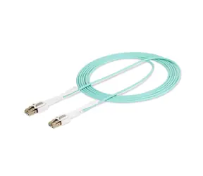 StarTech LC/LC OM4 modrá / Optický kabel / Multimode duplex / 3 m