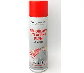 ARMOR Stlačený plyn MORE 400g / Nehořlavý / Nezamrzá / Nekondenzuje