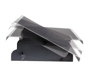 Fellowes Heavy Duty Professional černá / Podložka pod nohy / nastavitelná výška / protiskluzová / ocel