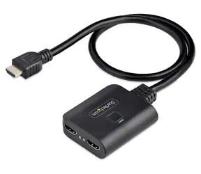 StarTech HDMI splitter 1×2 černá / HDMI splitter / 4K 60Hz / HDMI 2.0 / napájený