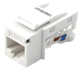 Trendnet TC-K50C6 bílá / Konektor / RJ45 / CAT6 / UTP / 180° / Bez nástrojů / 50 ks