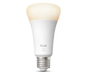 Philips Hue White A60 E27 13,5W / Chytrá LED žárovka / 1600 lm / 2700 K / Bluetooth / stmívatelná