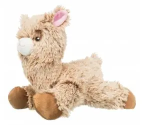 TRIXIE Plyšová alpaka 22 cm / Hračka pro psy / Bez zvuku / Plyš