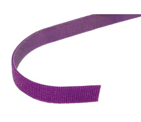 VELCRO Stahovací páska na suchý zip fialová / Stahovací páska / 20 mm x 25 m