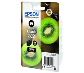 Epson 202 Claria Premium foto černá / Originální cartridge / Expression Premium XP / 4,1 ml