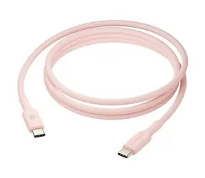 dbramante1928 re-charge braided růžová / Nabíjecí kabel / USB-C - USB-C / 1,5 m / 60 W