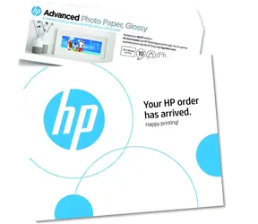 HP Advanced Fotopapír / lesklý / 10,2x30,5 cm / 10 listů
