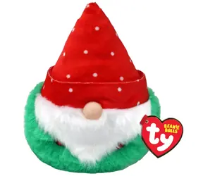 TY Puffies Topsy gnóm s červenou čepičkou / Plyšová figurka
