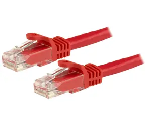 StarTech CAT6 červená / Patch kabel / UTP / 1 m / RJ-45 / PoE