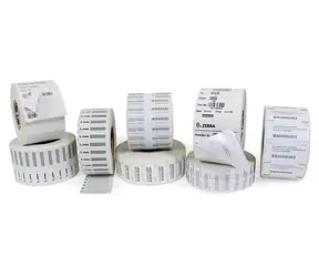 Zebra RFID etiketa Synthetic 60x25 mm / Etiketa TT / Polyester s pěnou / akrylové lepidlo / jádro 76 mm