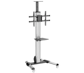 StarTech TV stojan pro 32-75" obrazovky / Mobilní TV stojan / Nosnost 40 kg / VESA do 600x400 / Náklon -12° až 5°