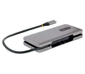 StarTech USB-C Hub 4 porty šedá