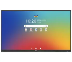 86" ViewSonic IFP86 černá / Interaktivní panel / 4K UHD / Android 16 EDLA / 64 dotykových bodů IR / 8GB/128GB