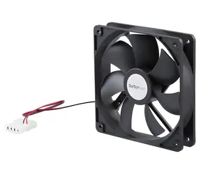 StarTech Ventilátor do PC skříně černý 120 mm / Ventilátor / 120 mm / plast / -10 až 80 °C