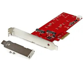 StarTech řadič 2x M.2 SSD / Řadič / PCIe / ASMedia ASM1062