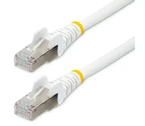 StarTech CAT6a U/UTP LSZH bílá / Síťový kabel / 1,5 m / RJ-45 / 10GbE / PoE