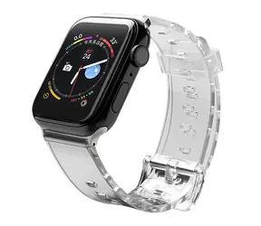Hurtel Silikonový řemínek pro Apple Watch 38/40/41 mm černá / Řemínek / Silikonový