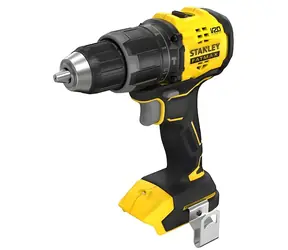 Stanley SFMCD716B-XJ černá/žlutá / Aku příklepová vrtačka / 18 V / bezkartáčový motor / bez baterie a nabíječky