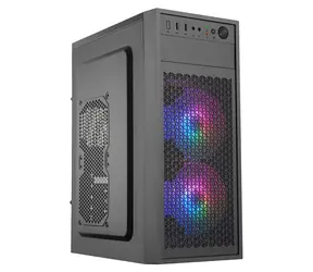 EUROCASE ML N6-530B ARGB černá / Skříň / ATX / 1x USB-C / 2x USB-A 3.0 / bez zdroje