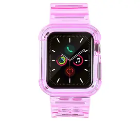 Hurtel silikonový řemínek červená / Řemínek / Apple Watch 40 mm / Silikon