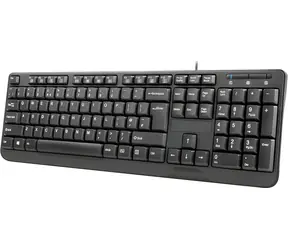 Natec Trout Slim / Drátová klávesnice / CZ/SK layout / USB / Membránová