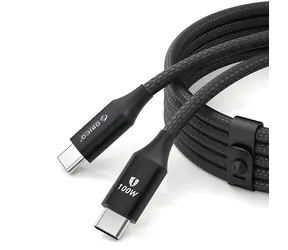 Orico CDX 1m černá / Kabel USB-C - USB-C / Power Delivery 100W / 5A