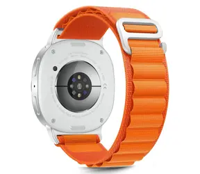 Tech-Protect Nylon Stripe Strap oranžová / Řemínek / pro Samsung Galaxy Watch 40/44/46 mm