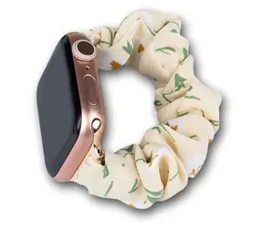 Hurtel Fabric Band žlutá pro Apple Watch 42/44/45 mm / Řemínek / Elastický / Textilní