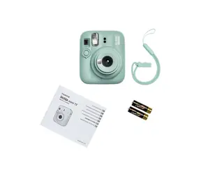 Fujifilm Instax Mini 13 Lagoon Green / Instantní fotoaparát / selfie zrcátko / automatická expozice