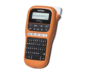 Brother PT-E110VP / Tiskárna samolepicích štítků / LCD displej / 180 x 180 DPI / 6x AAA