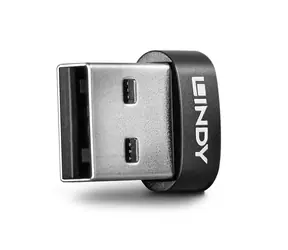 Lindy USB-A - USB-C černá / Adaptér / USB 2.0 / 480 Mbit/s