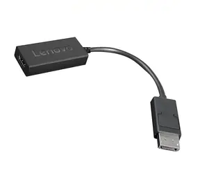 Lenovo adaptér DisplayPort na HDMI 2.0b černá / Redukce / 4K 60Hz / 0,225 m
