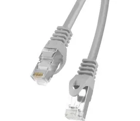 Lanberg FTP CAT6 10m šedá / Patch kabel / RJ45-RJ45 / PVC