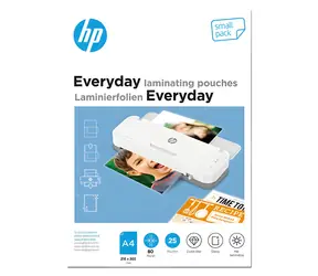 HP Everyday Laminovací fólie A4 80 mic / Laminovací fólie / lesklé / 25 ks
