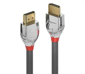 Lindy Cromo Line šedá / HDMI kabel / High Speed / 4K 4096x2160 / 5 m