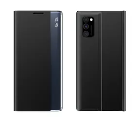 Hurtel Sleep Case černá / Kryt / POCO M4 Pro 5G / Flipové se stojánkem