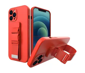 Hurtel Rope Case červená / Kryt / Samsung Galaxy S20+ / se šňůrkou