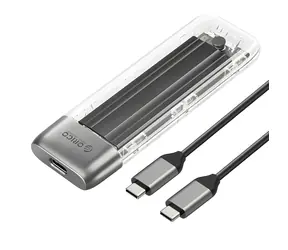 Orico TXM2-C3 externí box pro M.2 NVMe SSD šedá / USB-C 3.2 / 10 Gb/s