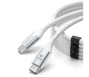 Orico CDX bílá / Kabel USB-C na USB-C / PD 100W / 5A / 1 m