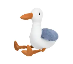 TRIXIE BE NORDIC Plyšový racek Hinnerk 35 cm / Hračka pro psy / Plyš / Se zvukem