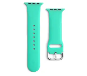 Hurtel Silikonový řemínek APS mátová / Řemínek / Pro Apple Watch 42/44/45mm / Silikon