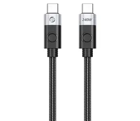 Orico CC240 černá / Kabel USB-C na USB-C / USB4 / 40 Gbps / 240 W / 8K 60Hz / 0,5 m